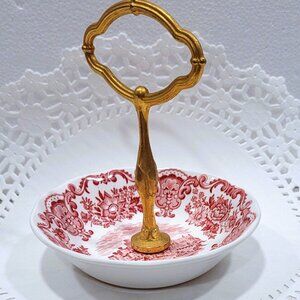 Enoch Wedgwood Serving Dish with Handle "Royal Homes of Britain" 1965 - 1980